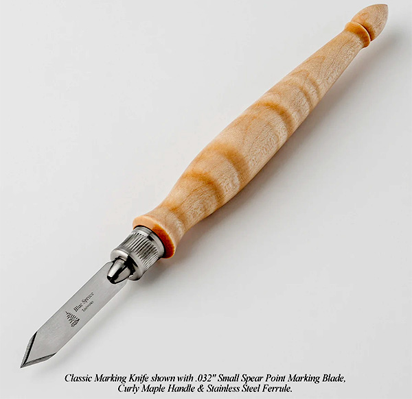 Blue Spruce Marking Knife