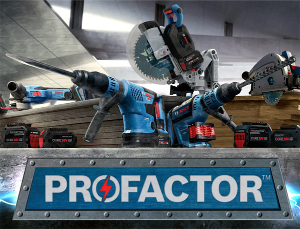 Bosch Profactor Cordless Power Tools Hero