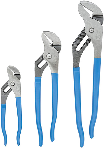 Channellock 3pc Tongue and Groove Pliers Set