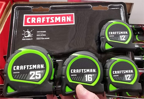 Craftsman Tape Measure 4-Pack CMHT82618Z Holiday 2019