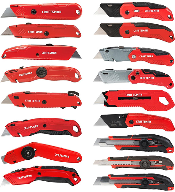 Craftsman Utility Knives 2019 Collection