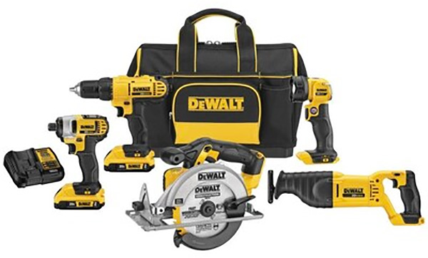 Dewalt DCKSS520D2 20V Max Cordless Power Tool Combo Kit