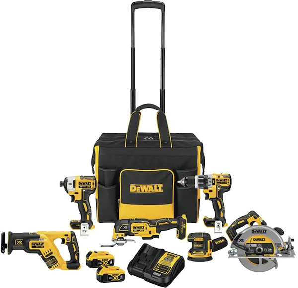 Dewalt DCKSS699M2 Cordless Power Tool Combo Kit