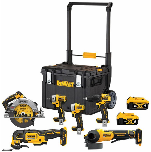 Dewalt DCKTS600M2 6pc Cordless Power Tool Combo Kit Home Depot Black Friday 2020 Deal