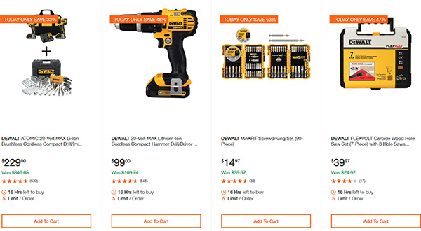 Dewalt Milwaukee Tool Deals of the Day 02032020 Page 2