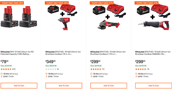 Dewalt Milwaukee Tool Deals of the Day 02032020 Page 5