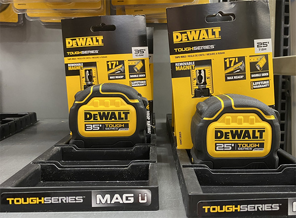 Dewalt ToughSeries Green Packaging