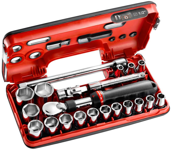 Facom SXL Extendable Ratchet Socket Set