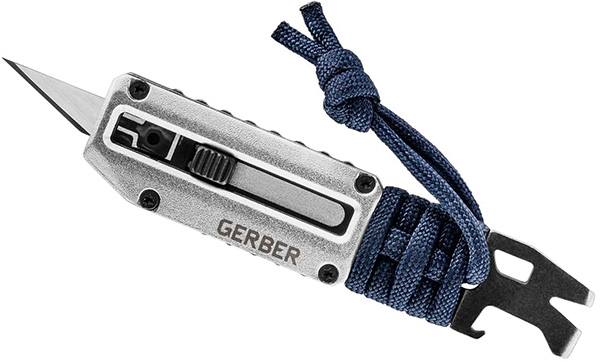 Gerber Prybid X Pocket Knife Tool Blue and Silver