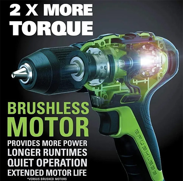 Greenworks Cordless Drill 2X More Torque Claim