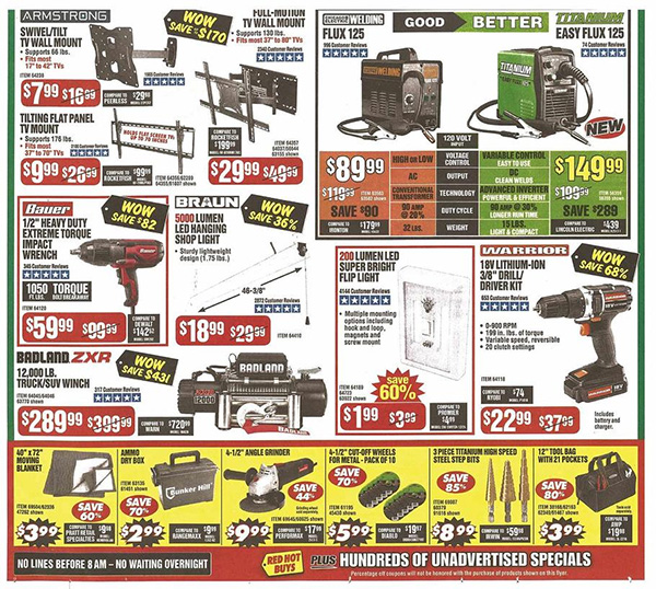 Harbor Freight Black Friday 2019 Tool Deals Page 2