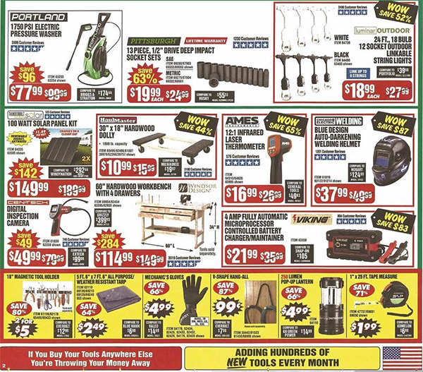 Harbor Freight Black Friday 2019 Tool Deals Page 4