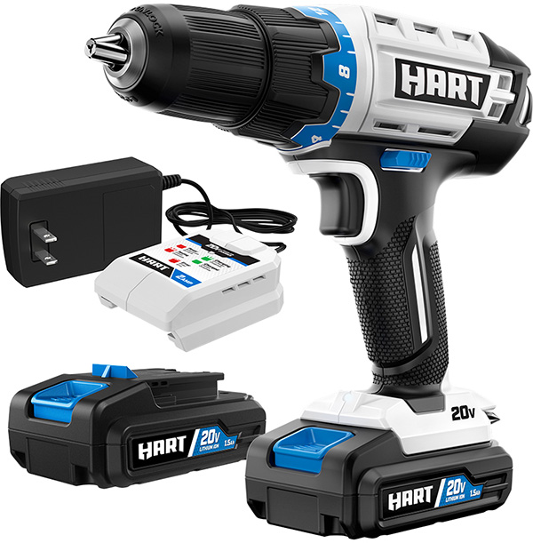 Hart Cordless Drill Kit