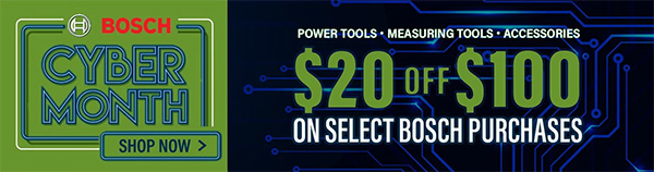 International Tool Holiday 2020 Bosch Coupon