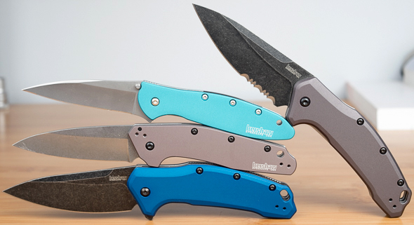 Kershaw Dividend Knife Compared to Leek and Different Link Styles