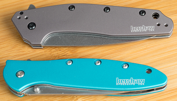 Kershaw Dividend Knife Compared to Leek Closed