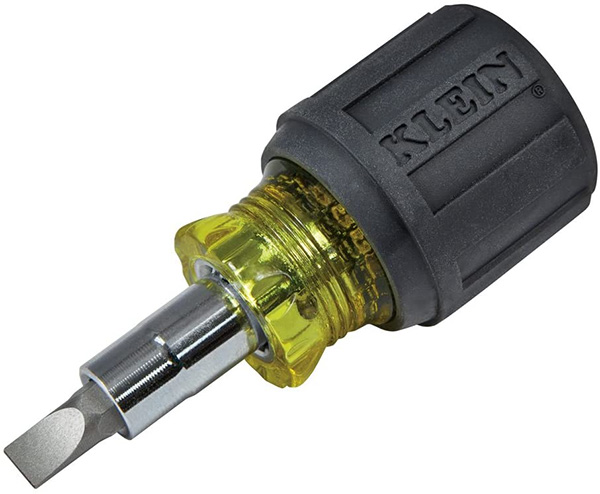 Klein Multi-Bit Stubby Screwdriver