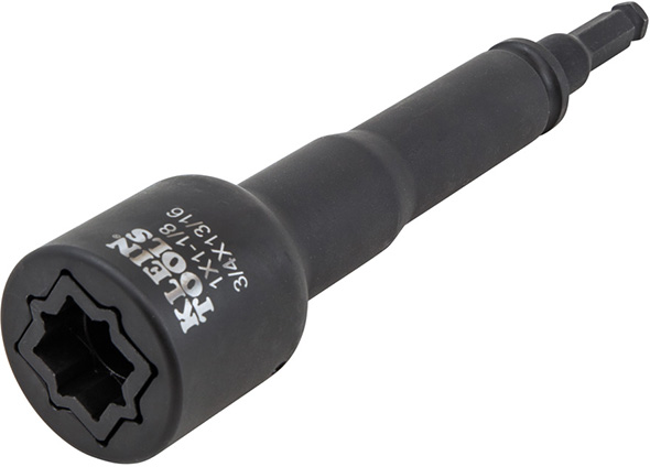 Klein Tools 4-in-1 Impact Socket