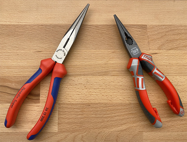 Knipex vs NWS Long Nose Pliers