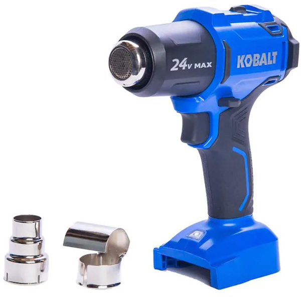 Kobalt 24V Max Cordless Heat Gun with Accessories