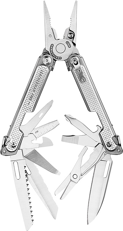 Leatherman Free Multi-Tool P26 P4 Fanned Open