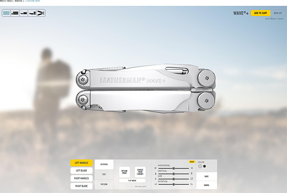 Leatherman Wave Plus Custom Shop