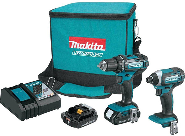 Makita CT225R 18V Drill and Impact Driver Combo Kit
