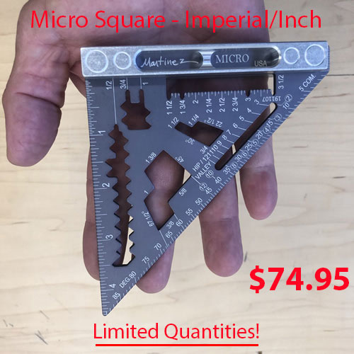 Martinez Micro Square in Metric