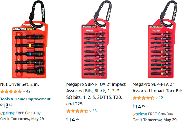 Megapro Impact Bits