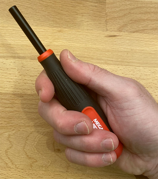 Megapro Precision Screwdriver in-Hand