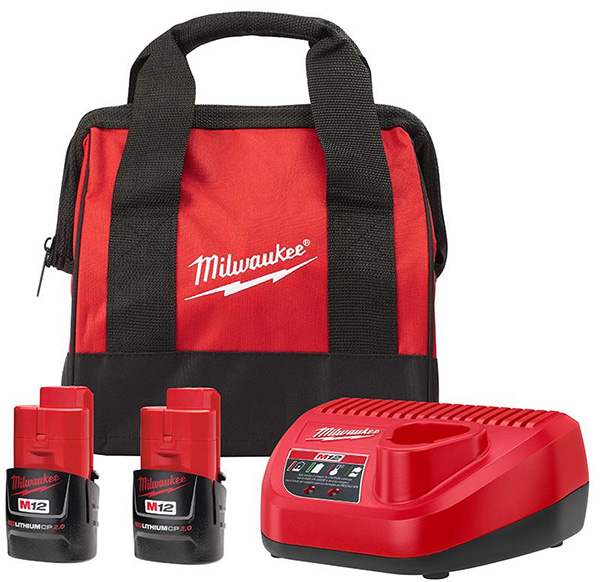 Milwaukee M12 Cordless Power Tool Starter Kit