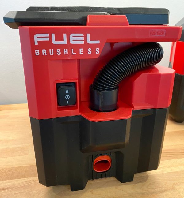 Milwaukee M18 Fuel Packout Vacuum Front Controls