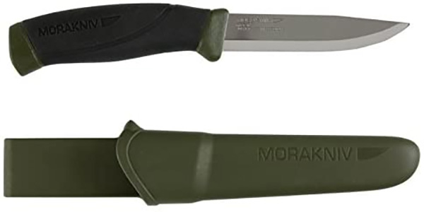 Mora Companion Knife Stainless Steel Green Handle