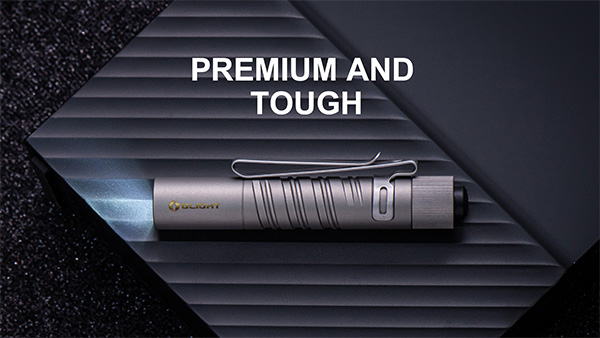 Olight i3T Titanium LED Flashlight Premium and Tough