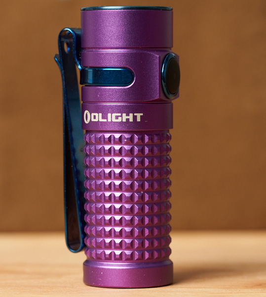 Olight SR1 Baton LED Flashlight Purple Special Edition