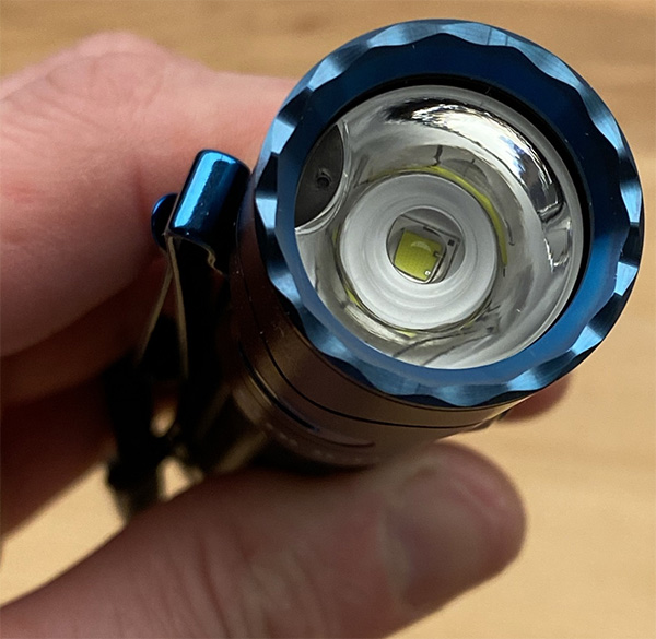 Olight Warrior Mini 2 Review Front Bezel