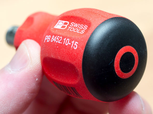 PB Swiss Stubby Bit Holder Screwdriver Cap