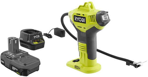 Ryobi 18V Cordless Tire Inflator P737DKN