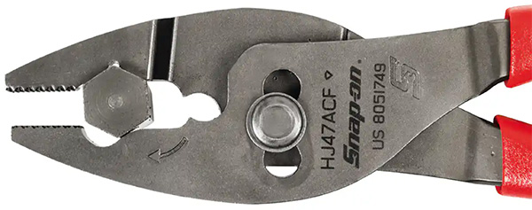 Snap-on Talon Grip Pliers Jaws Closeup