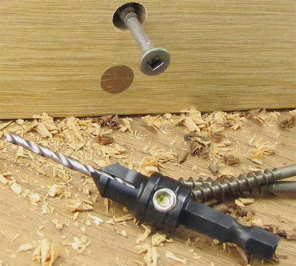 Snappy Countersink Drill Bit Example Use