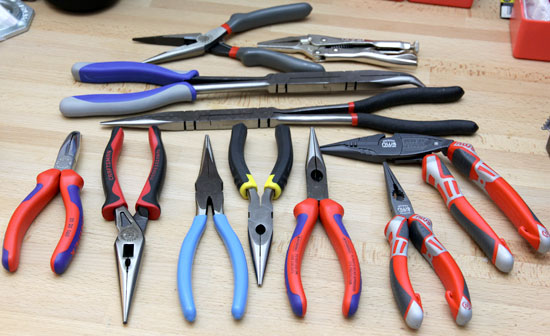 ToolGuyd Long Nose Pliers Collection