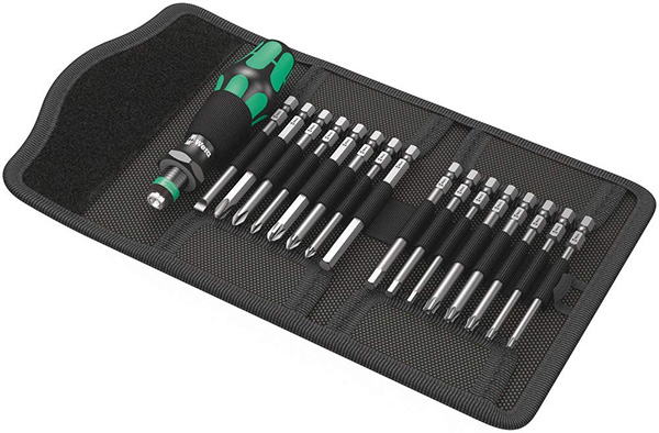 Wera 5059295001 KK 60 Kraftform Bitholding Screwdriver Set