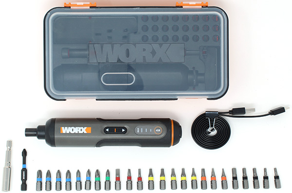 Worx 4V Cordless Screwdriver Kit