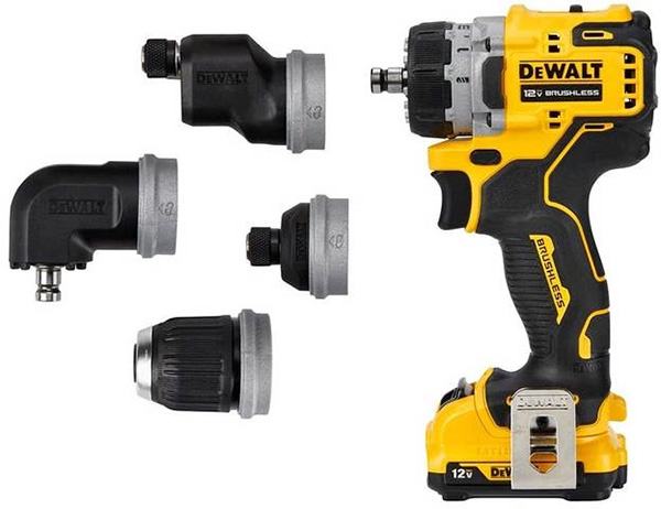 Dewalt DCD703F1 Xtreme 5-in-1 Cordless Drill Driver Attachments