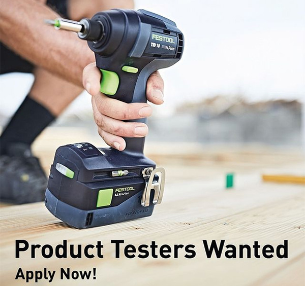 Festool Cordless Impact Driver Kit Tester Program