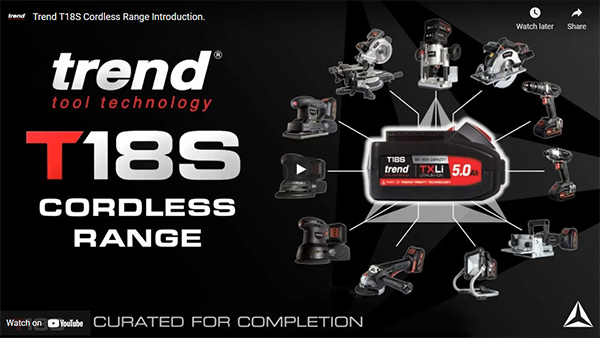 Trend Cordless Power Tool System - Curated for Completion Banner