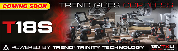 Trend Cordless Power Tool System - TXLi Banner