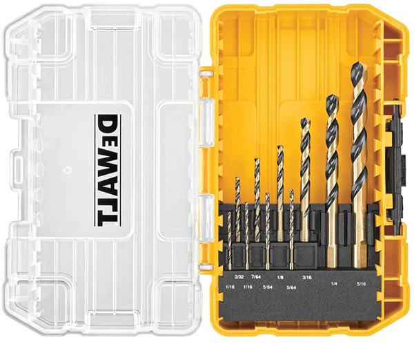 Dewalt DWA1180 10pc Drill Bit Set